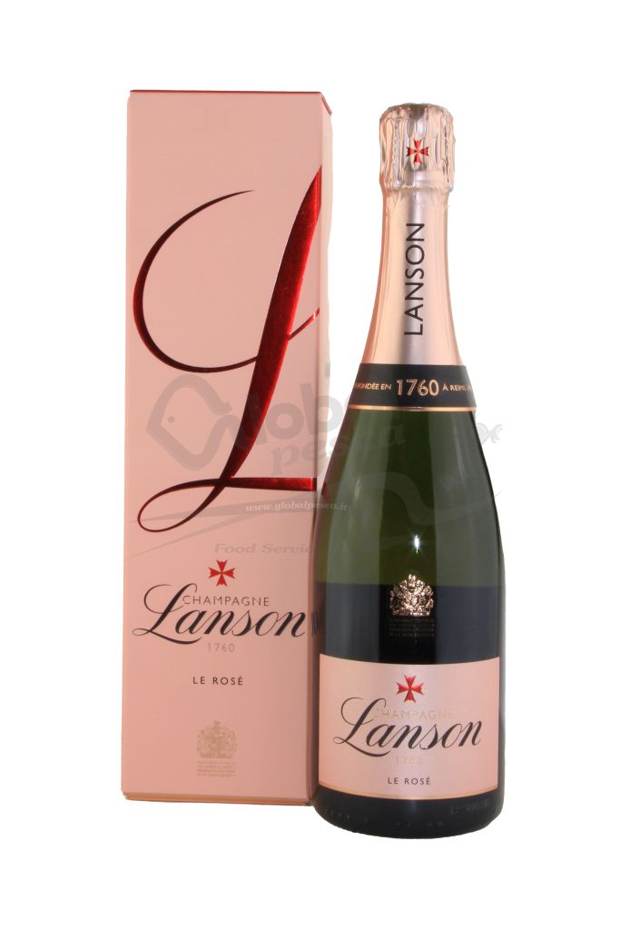 LANSON ROSE BRUT ROSE LABEL | 6 BT X 750 ml LANSON 12.5°