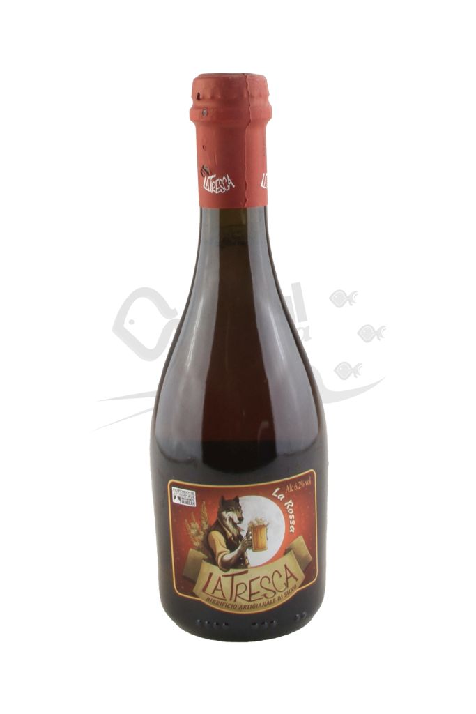 ROSSA BIRRA ARTIGIANALE 33 cl | 12 BT X 33 cl LA TRESCA 6.2°