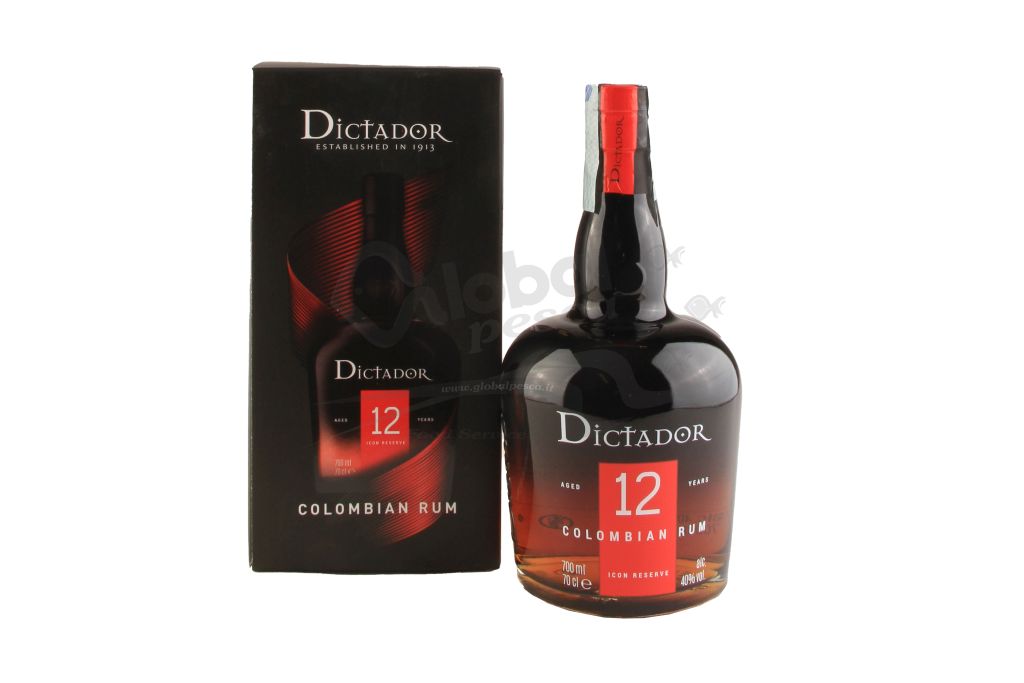 RUM DICTATOR 12 YEARS 70 cl | DESTILERIA COLOMBIANA 40°