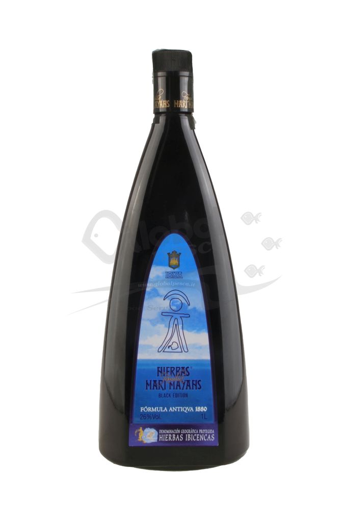 HIERBAS DE IBIZA BLACK EDITION 1 l | AROMATICAS DE IBIZA S.L. 26°