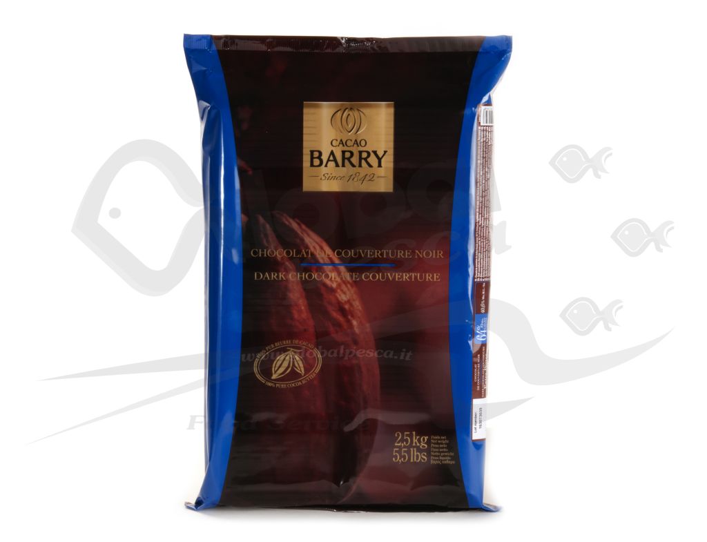 CIOCCOLATO FONDENTE EXTRA BITTER 64%  2,5kg