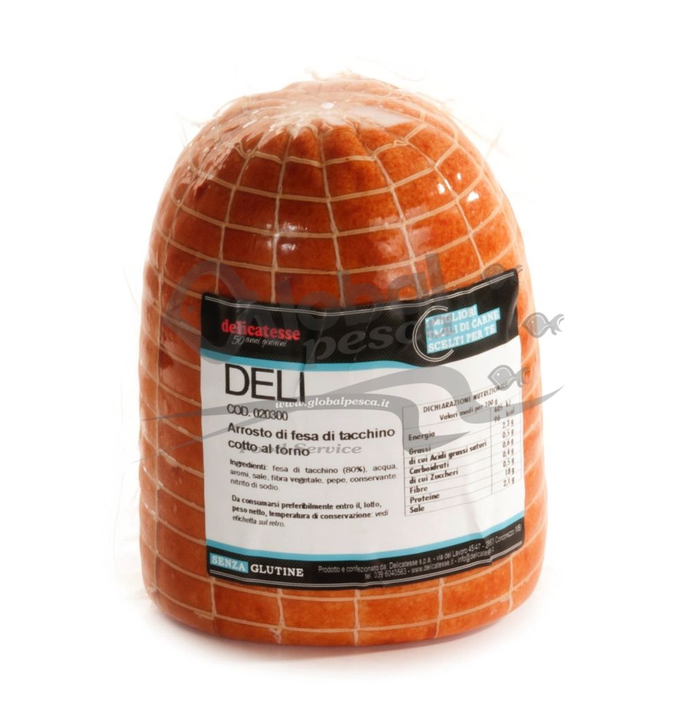 DELI ARROSTO DI FESA DI TACCHINO COTTO AL FORNO