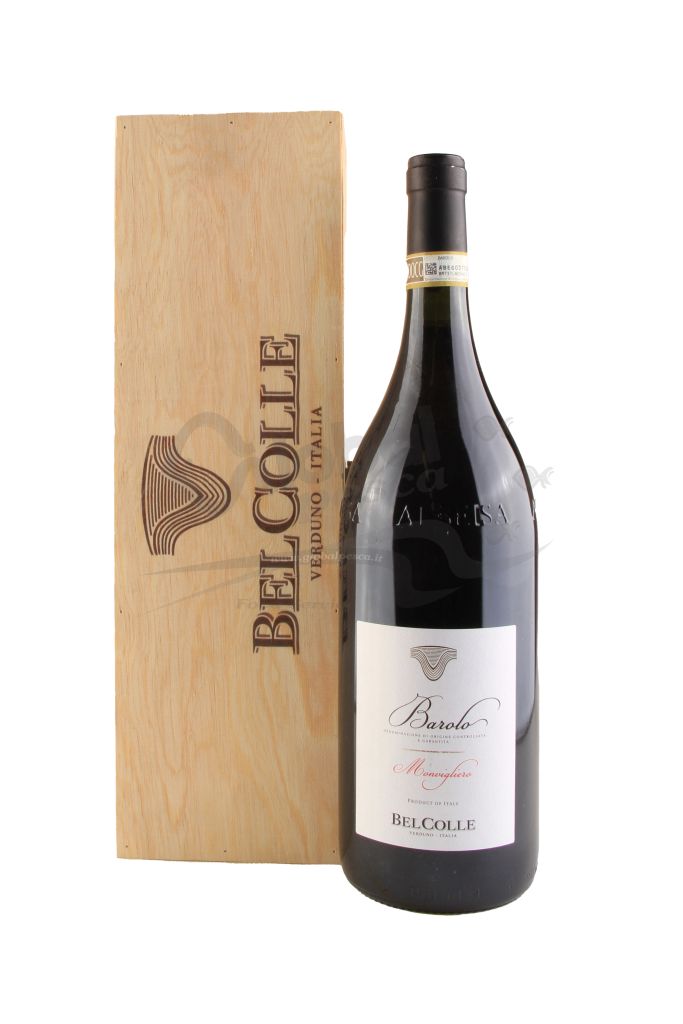 BAROLO MONVIGLIERO CASSETTA LEGNO DOCG | MAGNUM 1 BT X 1.5 l 2015 BELCOLLE 14.5°