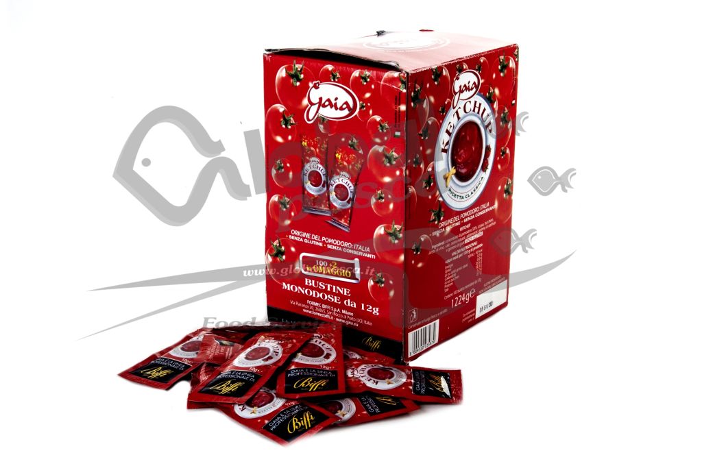 KETCHUP BUSTINE 102X12g GAIA