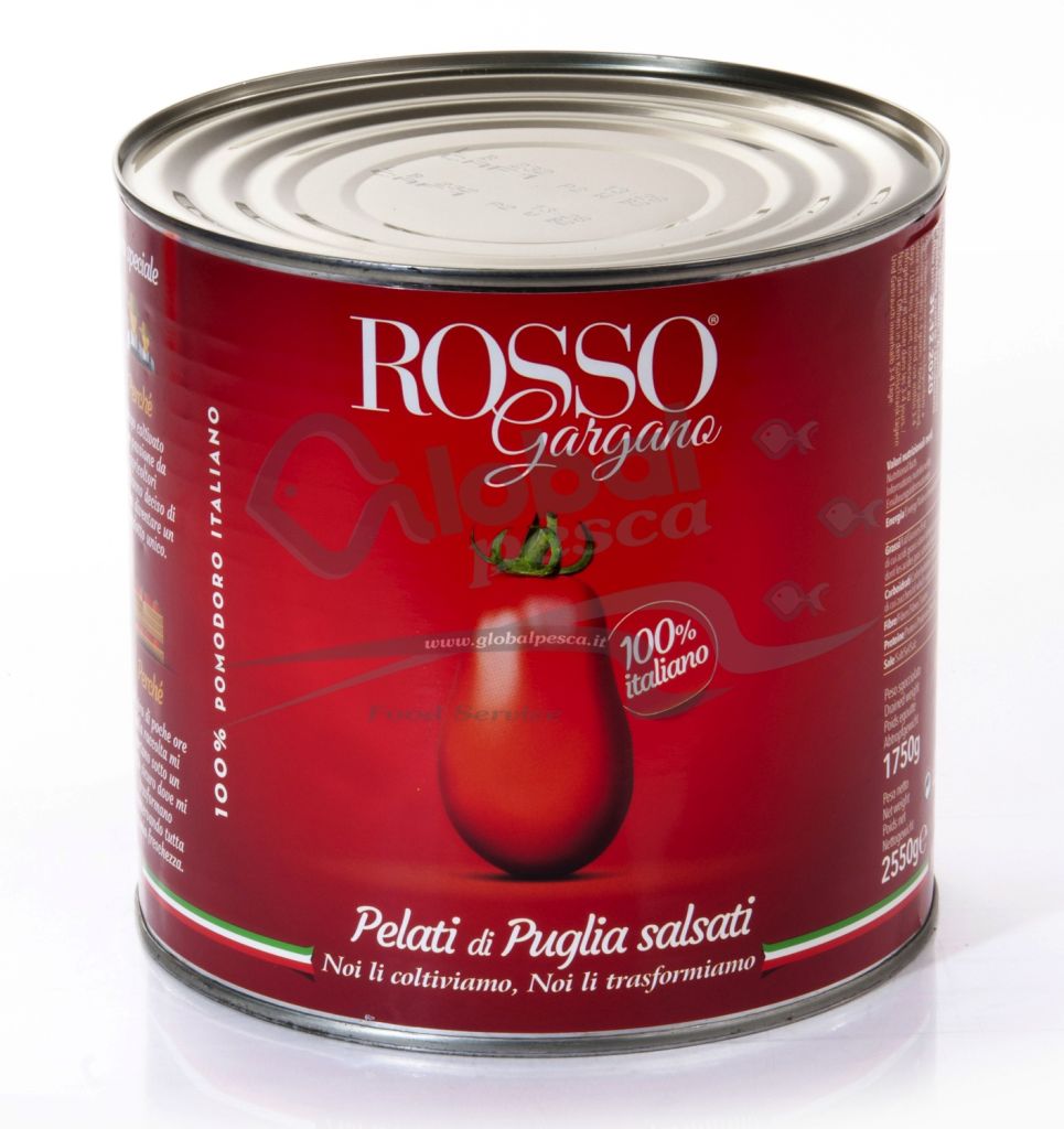POMODORI PELATI SALSATI 6X3/1 ROSSO GARGANO