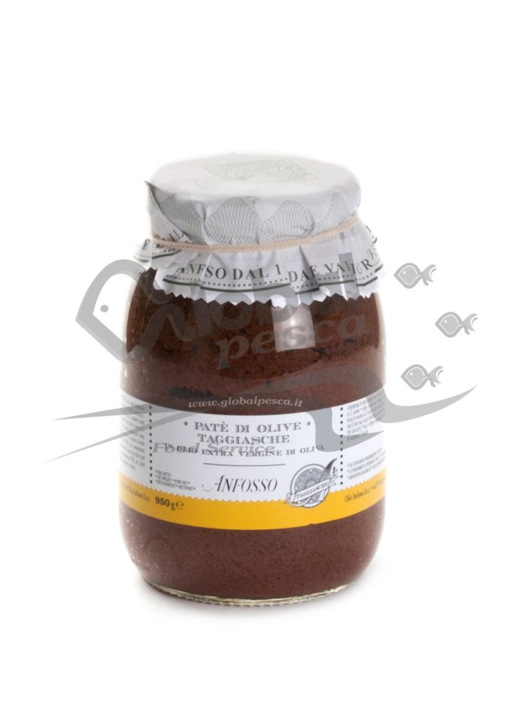 PATE' OLIVE TAGGIASCHE 950g ANFOSSO