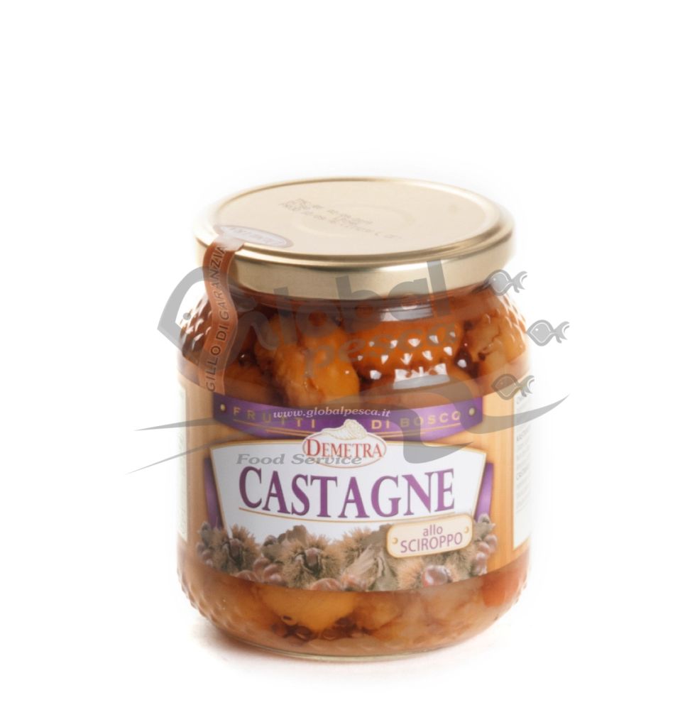 CASTAGNE SCIROPPO 580ml DEMETRA