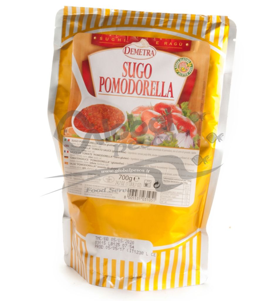 SUGO POMODORELLA BUSTA X700g DEMETRA