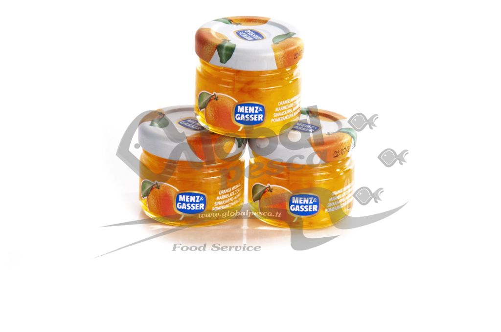 CONF ARANCIA VASO VETRO 48X28g M/G