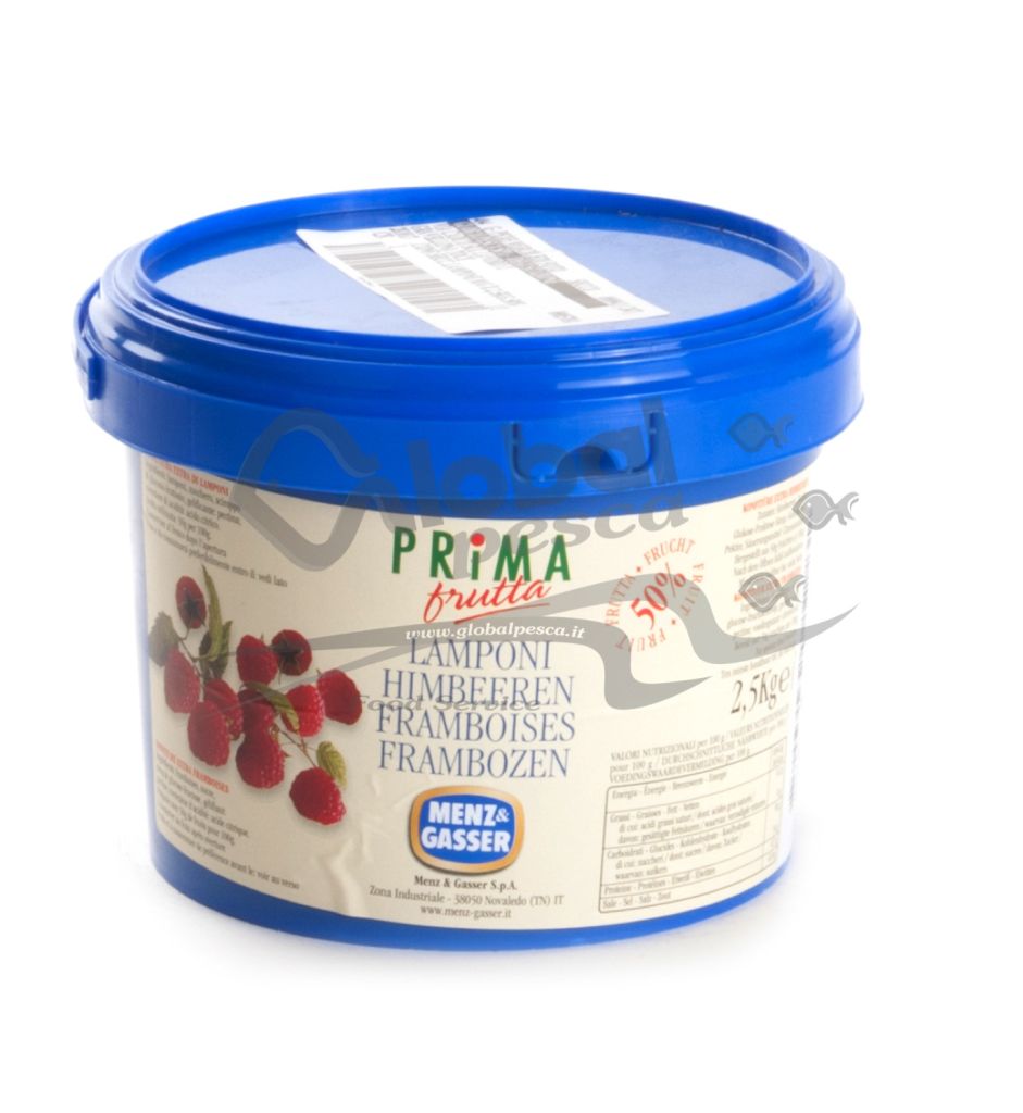 CONF SECCHIO LAMPONE 50% X2,5kg M/G