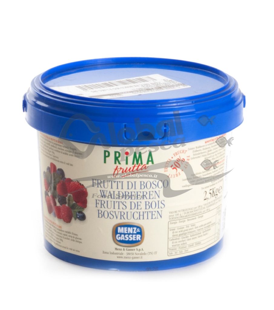 CONF SECCHIO FRUTTI BOSCO 50% X2,5kg M/G