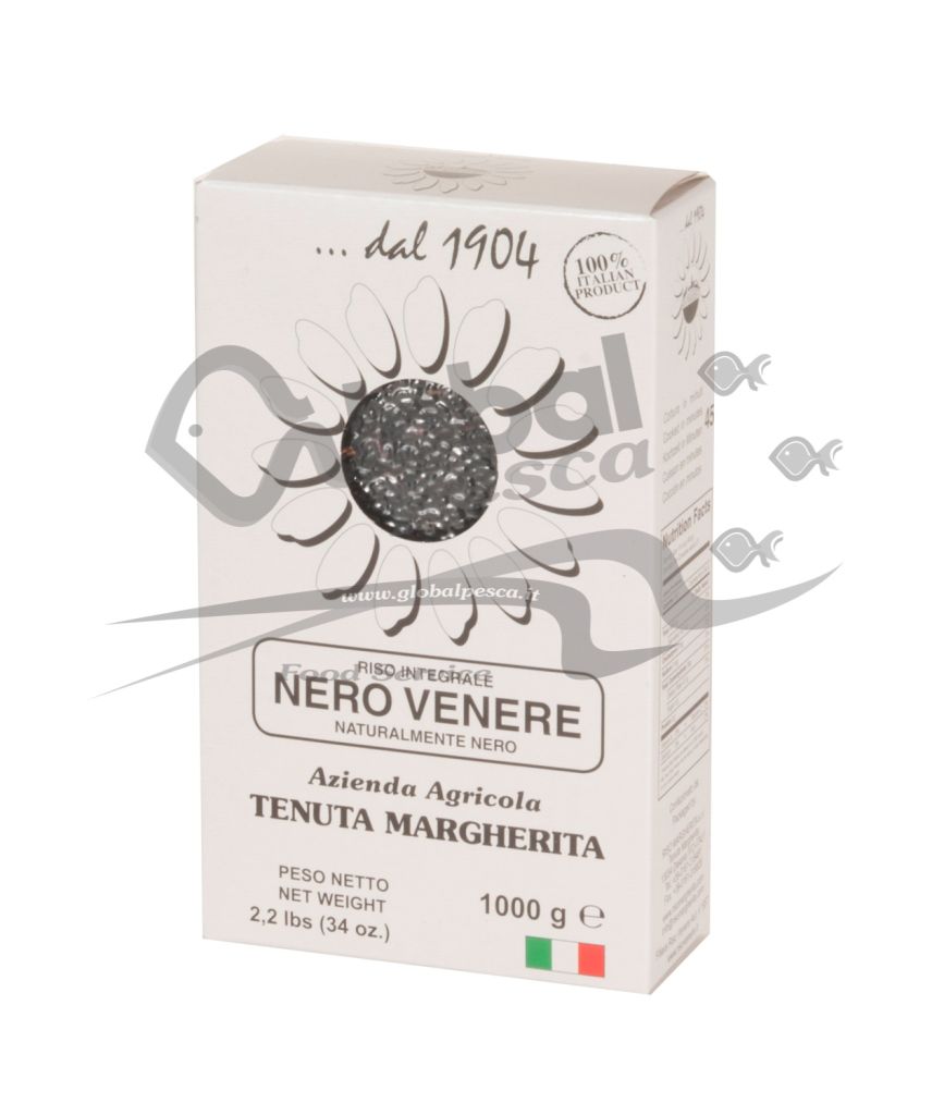 RISO VENERE NERO 1kg S/V T/MARGHERITA