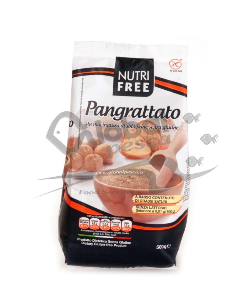 PANGRATTATO 10X500g NTFOOD SENZA GLUTINE