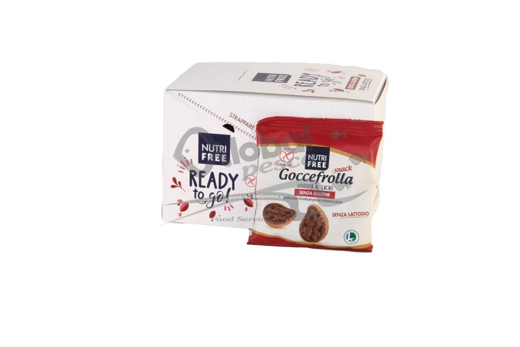 GOCCEFROLLA SNACK CACAO32X40g NTFOOD SENZA GLUTINE