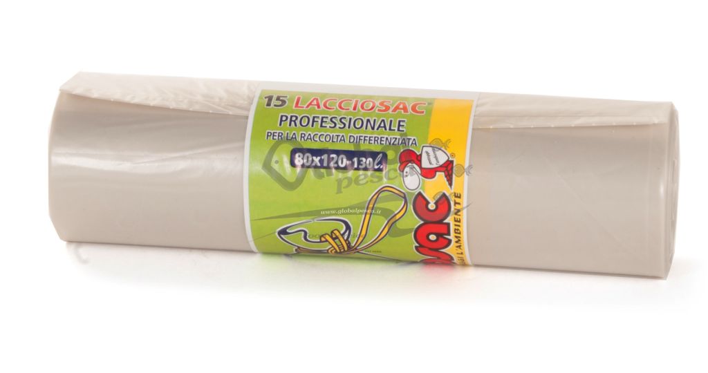 LACCIOSAC NEUTRO EXTRA FORTE 80X120 X150PEZZI
