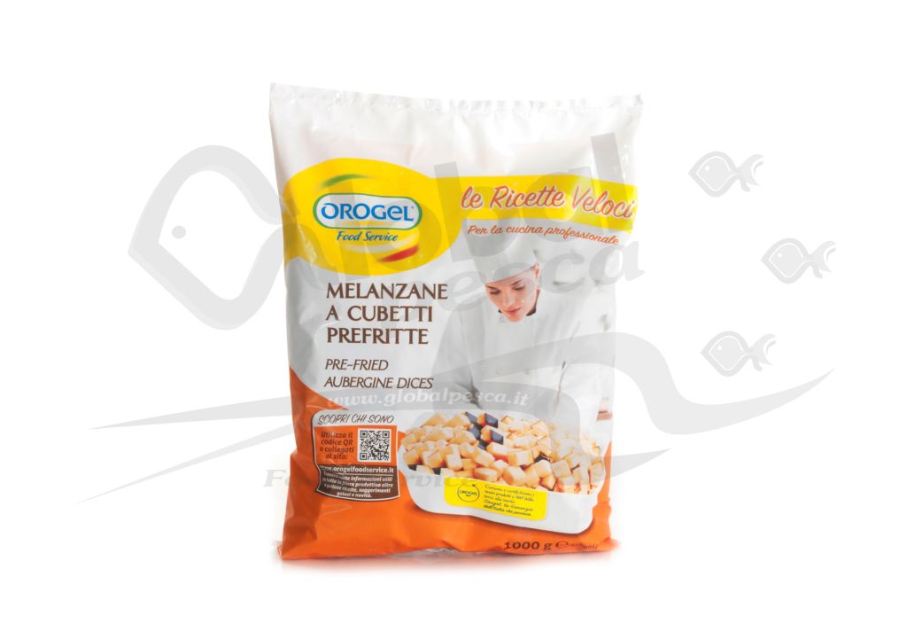 MELANZANE A CUBETTI PREFRITTE 4kg OROGEL