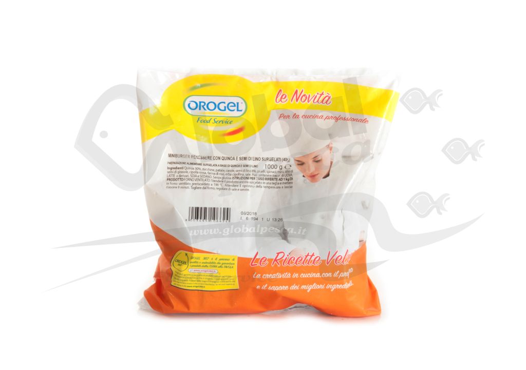 MINIBURGER BENESS CON QUINOA SEMI LINO 4kg OROGEL