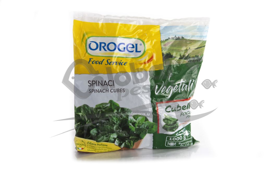 SPINACI CUBELLO FOGLIA PIU' 4kg OROGEL