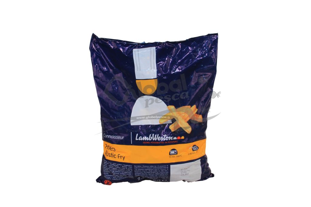 PATATE RUSTIC FRIES SKIN ON LAMB W