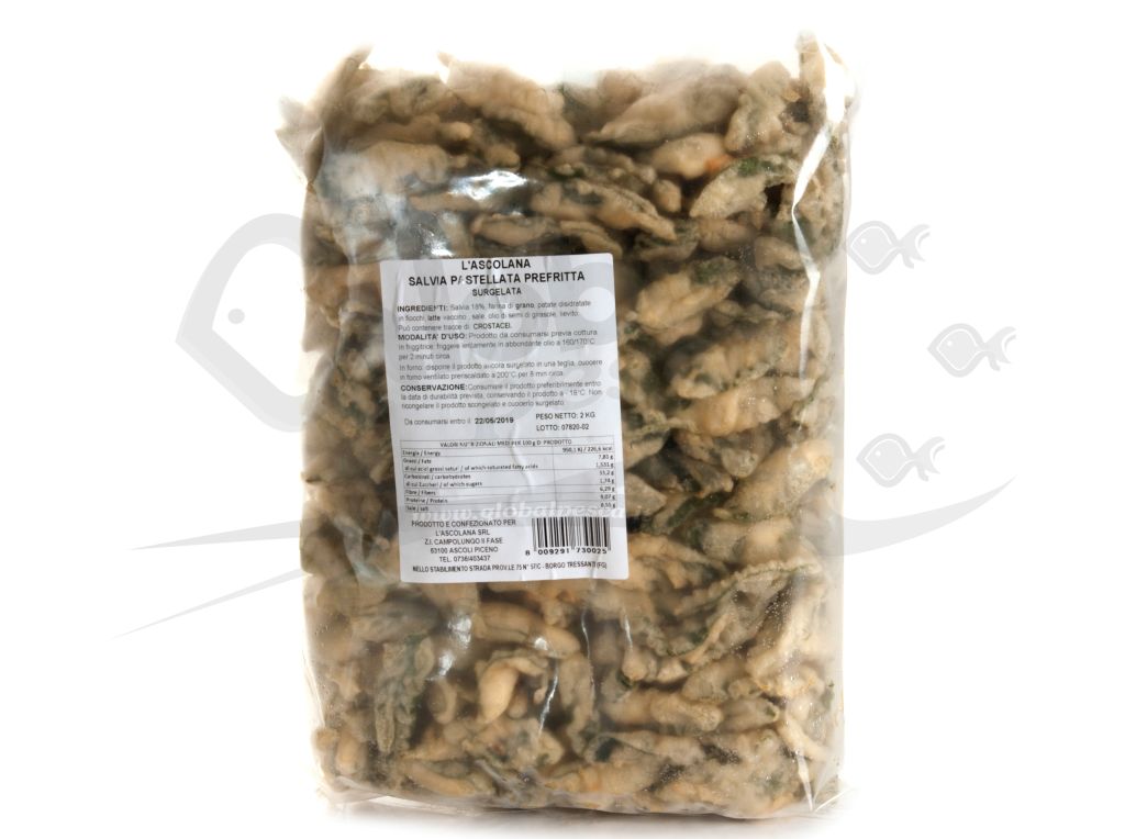 SALVIA PASTELLATA PREFRITTA ASCOLANA