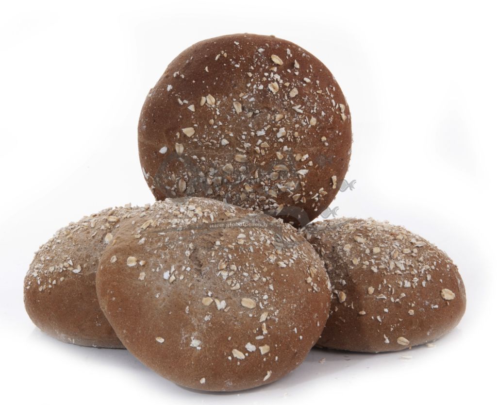 PANE GOURMY BURGER BLACK WHITE 100g AGRITECH