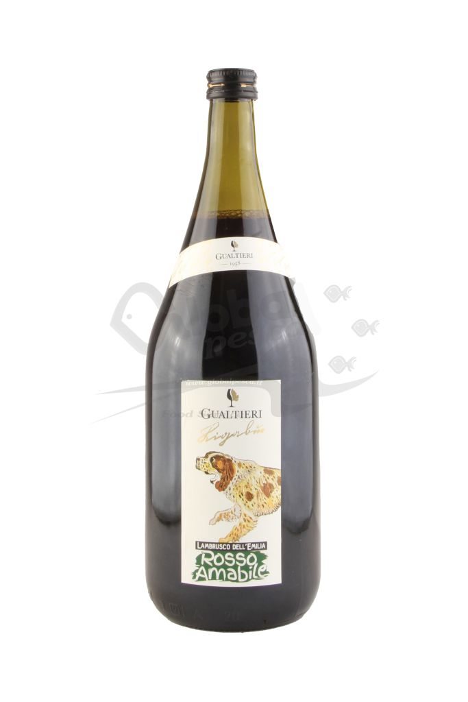 LAMBRUSCO DOLCE EMILIA IGP | MAGNUM 6 BT X 1,5 l GUALTIERI 10,5°