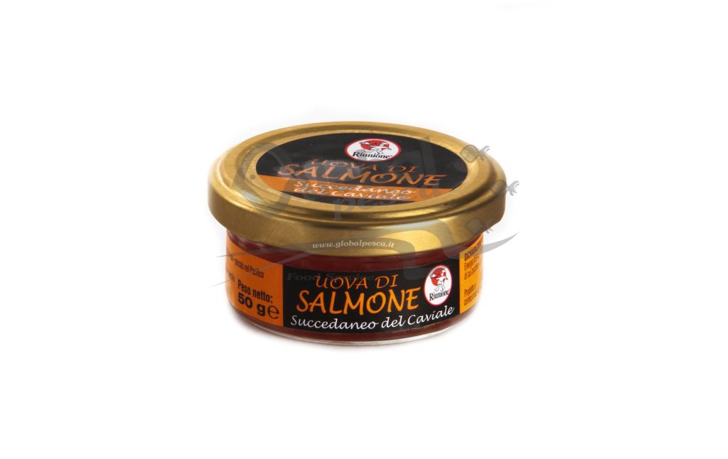 UOVA DI SALMONE SELVAGGIO 50g CALVISIUS