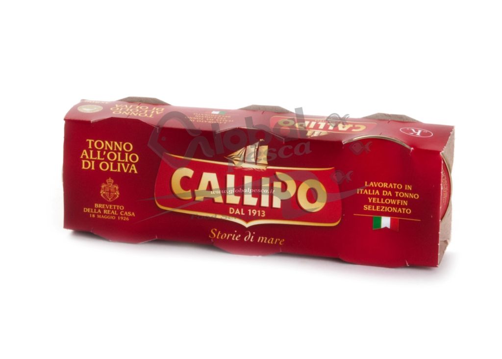 TONNO YELLOWFIN 24X80g TRANCIO INTERO CALLIPO
