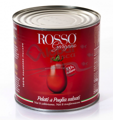 POMODORI PELATI SALSATI 6X3/1 ROSSO GARGANO