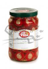 PEPERONCINI ROSSI RIPIENI CON TONNO X1700ml DV