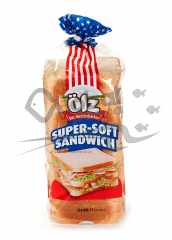 PANE SANDWICH MORBIDO OELZ 6CF X 750GR ROBERTO