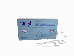 GUANTI MONOUSO NITRILE TAGLIA MEDIA 100 PEZZI