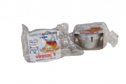 PIROTTINI ALLUMINIO (COPPETTA)  D 7X7 240 PEZZI