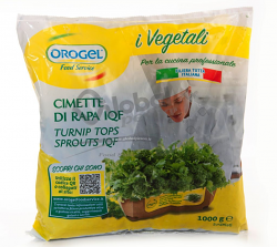 CIMETTE DI RAPA IQF 6kg OROGEL