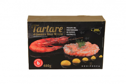 GAMBERO ROSSO SICILIA TARTARE 80 g MEDIPESCA