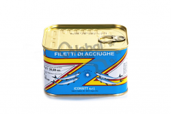 ACCIUGHE MAR CANTABRICO FILETTI O/GIRASOLE 4/4