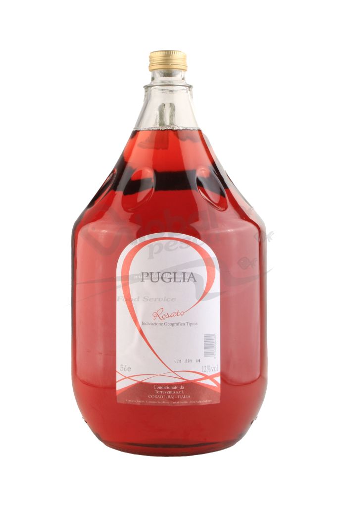 PUGLIA ROSATO IGT | 2 BT X 5 l TORREVENTO 11,5°