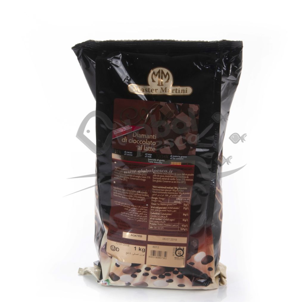 CIOCCOLATO LATTE 32/34 DIAMANTI