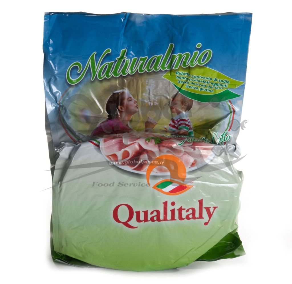PROSCIUTTO COTTO ALTA QUALITA' META' NATURALIS