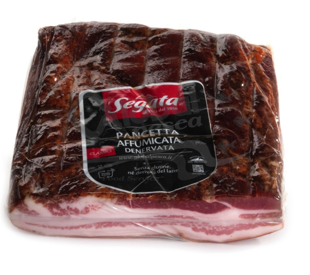 PANCETTA AFFUMICATA 1/2 DENERVATA SEGATA