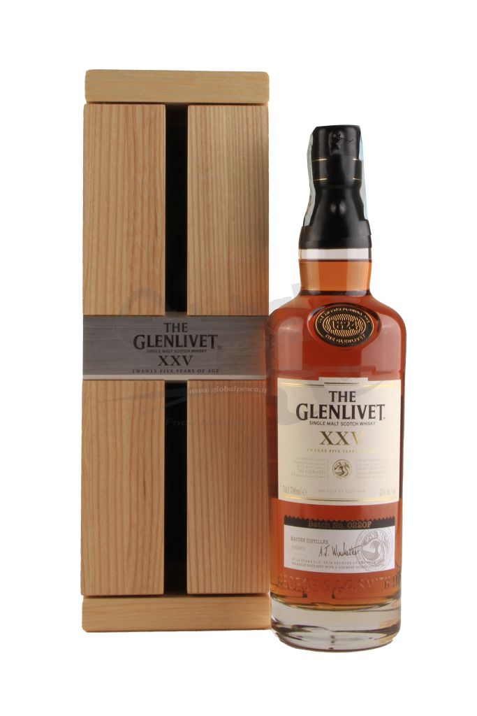 THE GLENLIVET 25 ANNI SINGLE MALT 70 cl | GLENLIVET DISTILLERY 43°