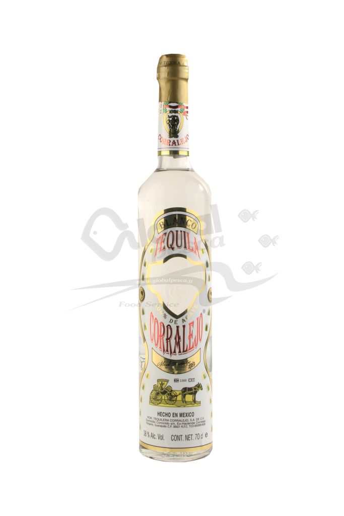 TEQUILA CORRALEJO BLANCO 100% AGAVE AZUL 70 cl | HACIENDA CORRALEJO 38°