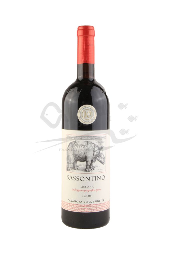 SANGIOVESE TOSCANA RISERVA SASSONTINO IGT | 6 BT X 750 ml 2006 LA SPINETTA 14,5°
