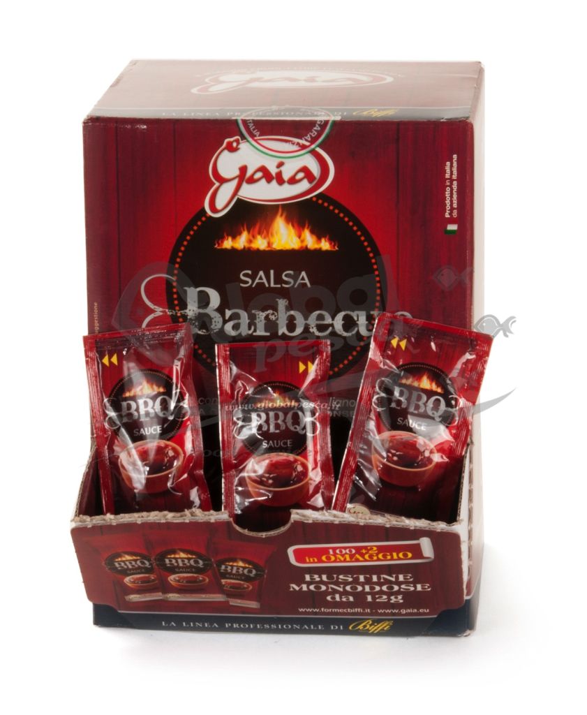SALSA BARBECUE BUSTINA 102X12g GAIA