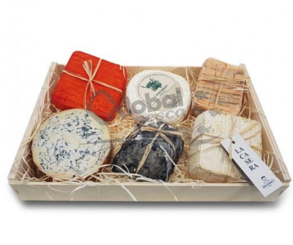 CASSETTA SELEZIONE FORMAGGI MIX 2 kg LC