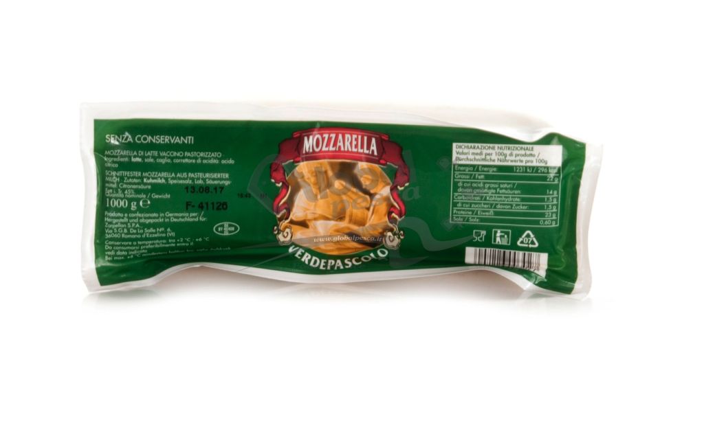 MOZZARELLA X1kg VERDE PASCOLO