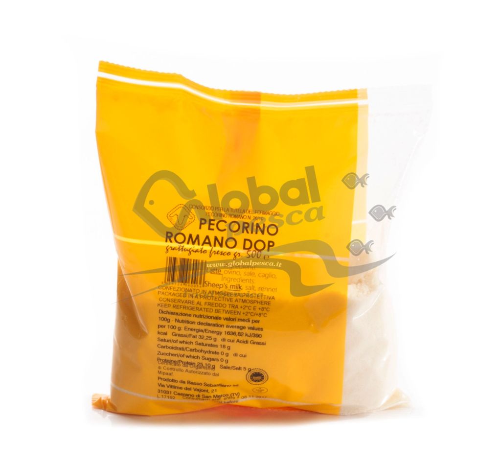 PECORINO ROMANO DOP GRATTUGIATO 500g