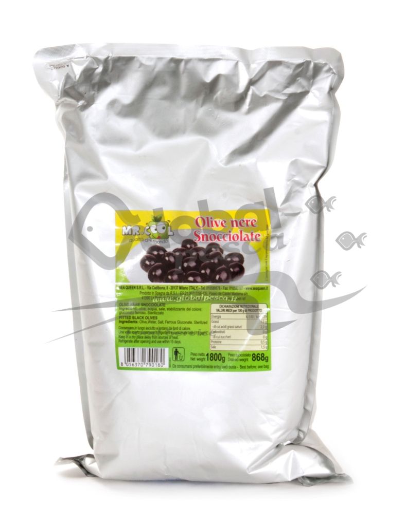 OLIVE NERE DENOCCIOLATE BUSTA X1,8kg