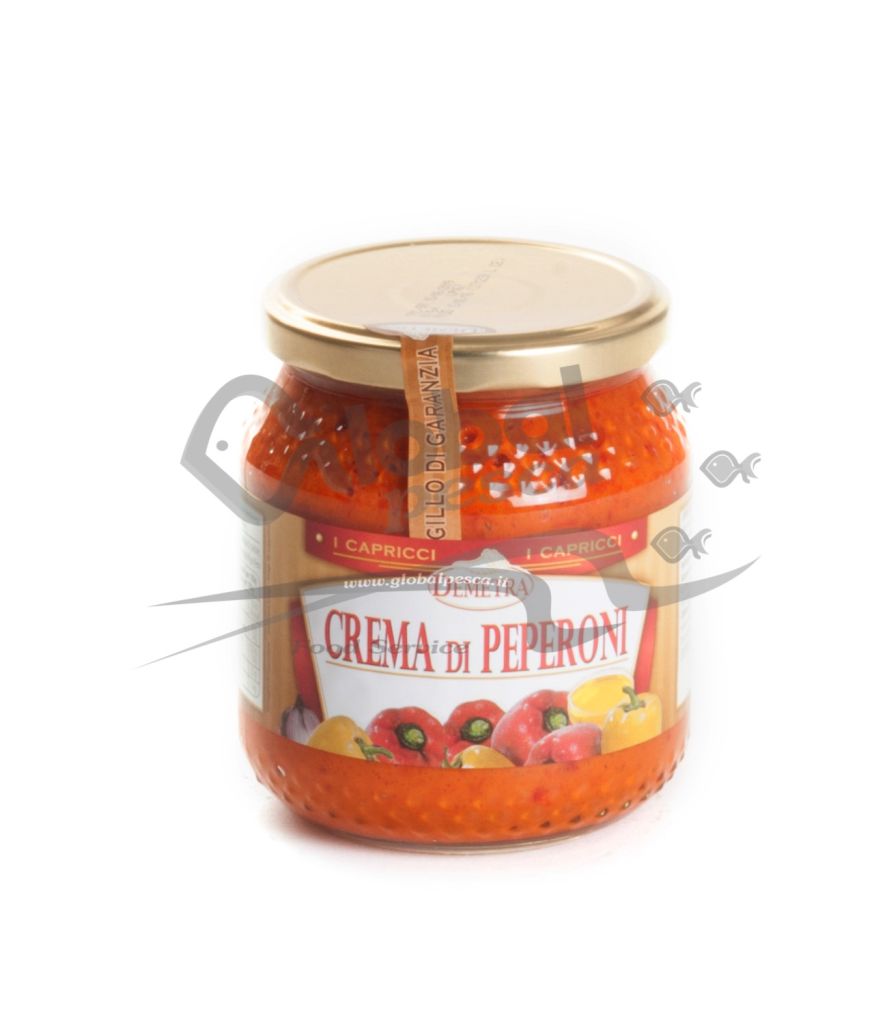 CREMA PEPERONI 580ml DEMETRA