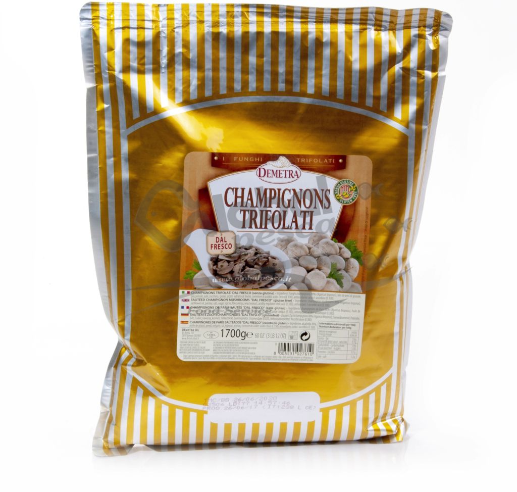 CHAMPIGNONS TRIFOL DAL FRESCO BUSTA 6X1,7kg DEM